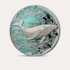 Silbermünze Ocean Wonders Wal 2025, Pitcairn