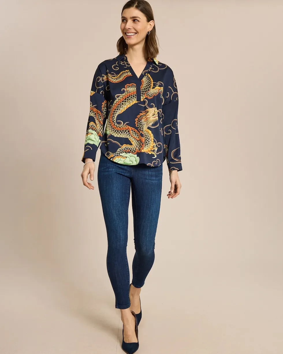 Skinny-Jeans mit Rundumdehnbund