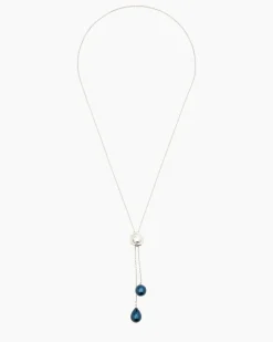 Slider-Collier mit MK-Perlen 12 & 12 x 15 mm