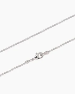 Slidercollier mit Muschelkernperle und Zirkonia
