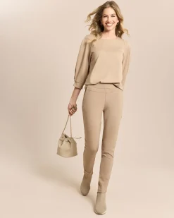 Slim Fit Hose aus Ponte di Roma