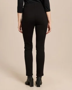 Slim Fit Hose mit Jacquard-Muster