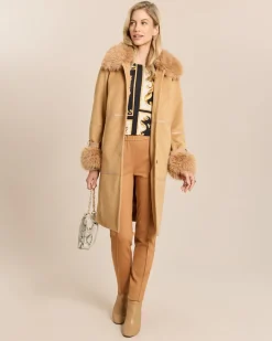 Slim Fit Hose mit Strassdeko