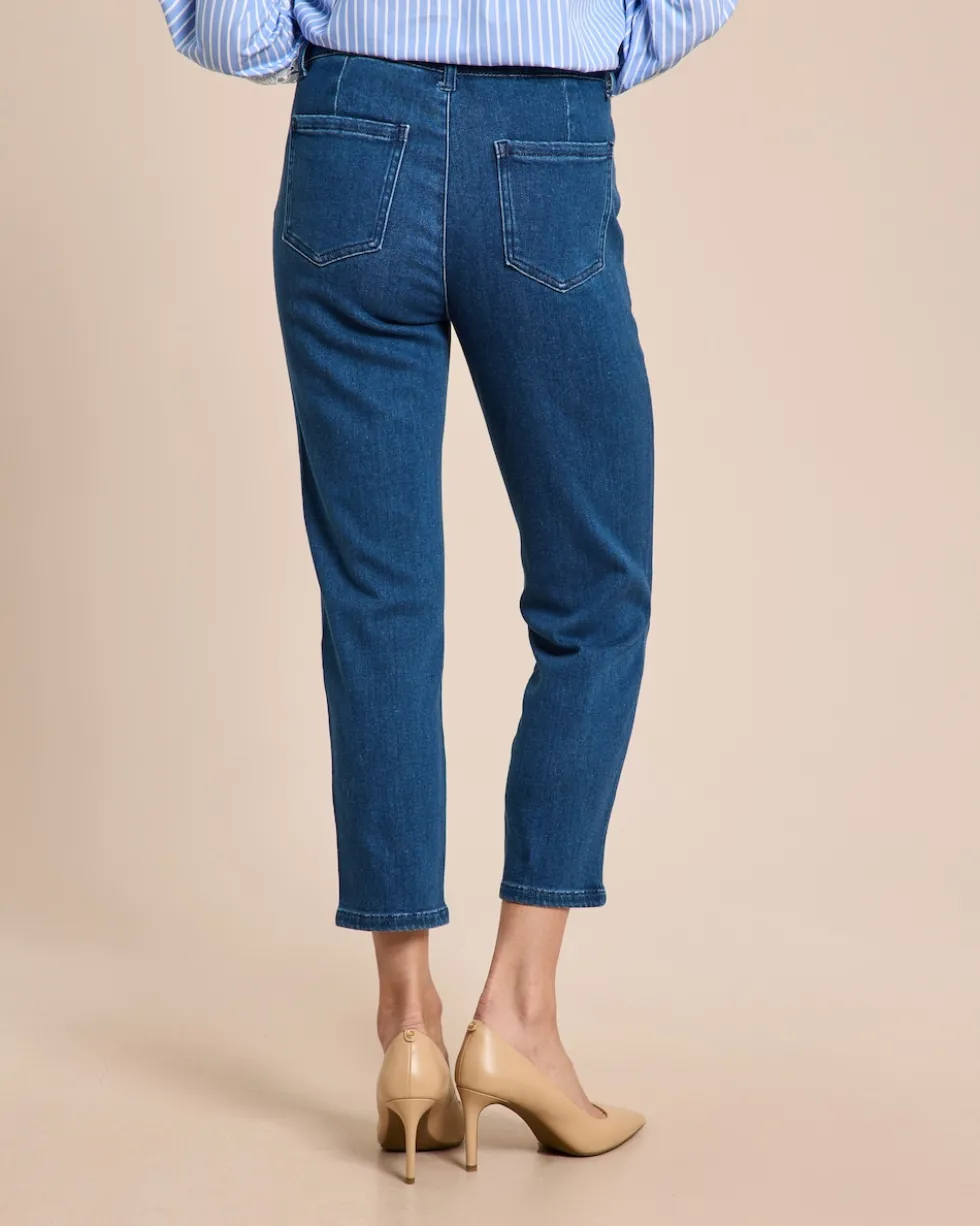 Slim Fit Jeans Business cropped