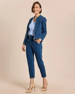 Slim Fit Jeans Business cropped