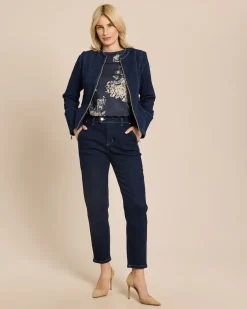 Slim Fit Jeans Business cropped