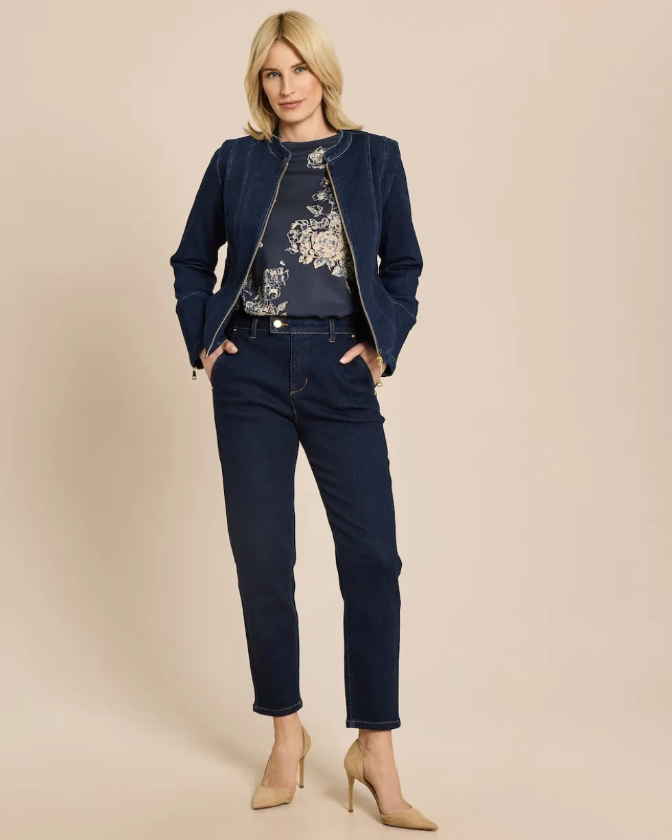Slim Fit Jeans Business cropped
