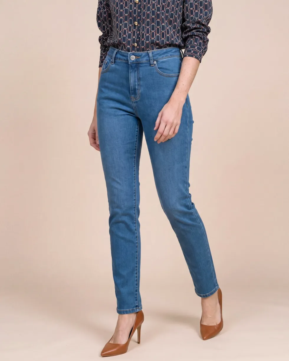 Slim Fit Jeans mit Lyocell