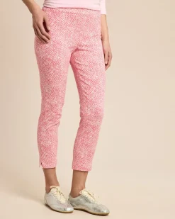 Slim Fit Schlupfhose bedruckt, 7/8
