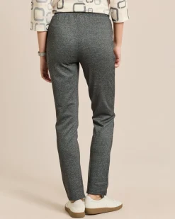 Slim Fit Schlupfhose Jacquard Jersey