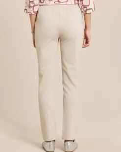 Slim Fit Schlupfhose Jacquard Jersey