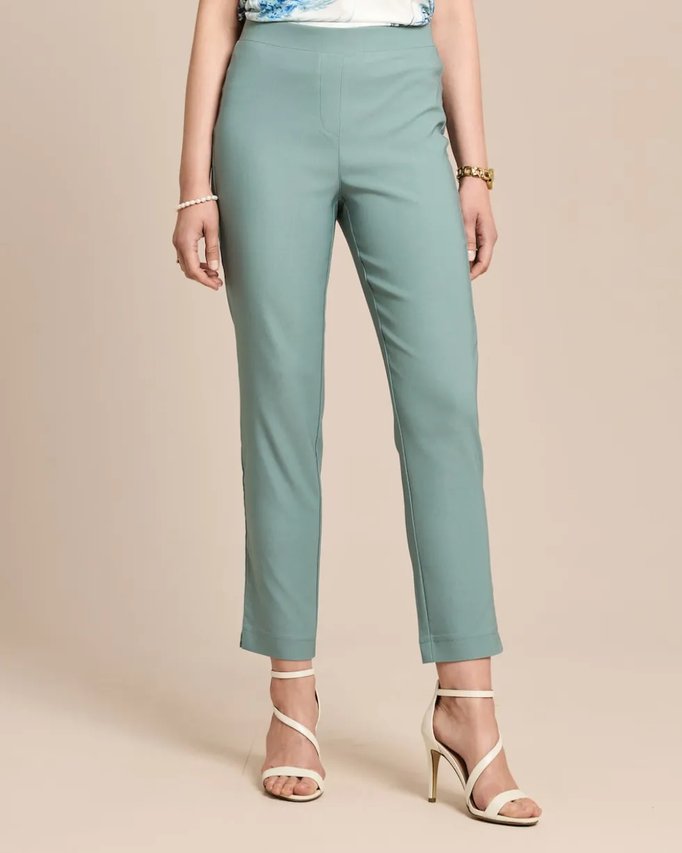 Slim Fit Schlupfhose verkürzt