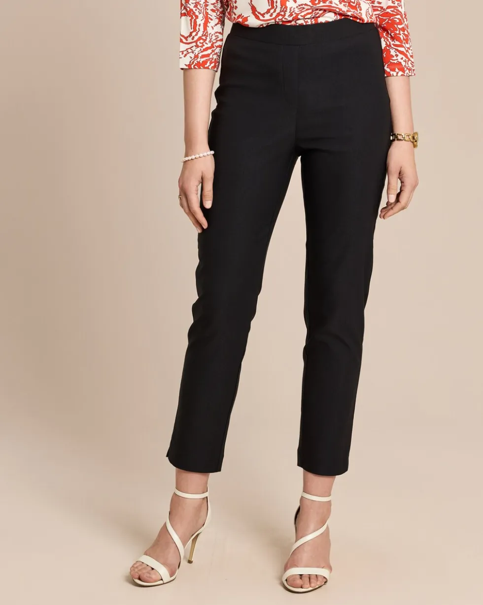 Slim Fit Schlupfhose verkürzt