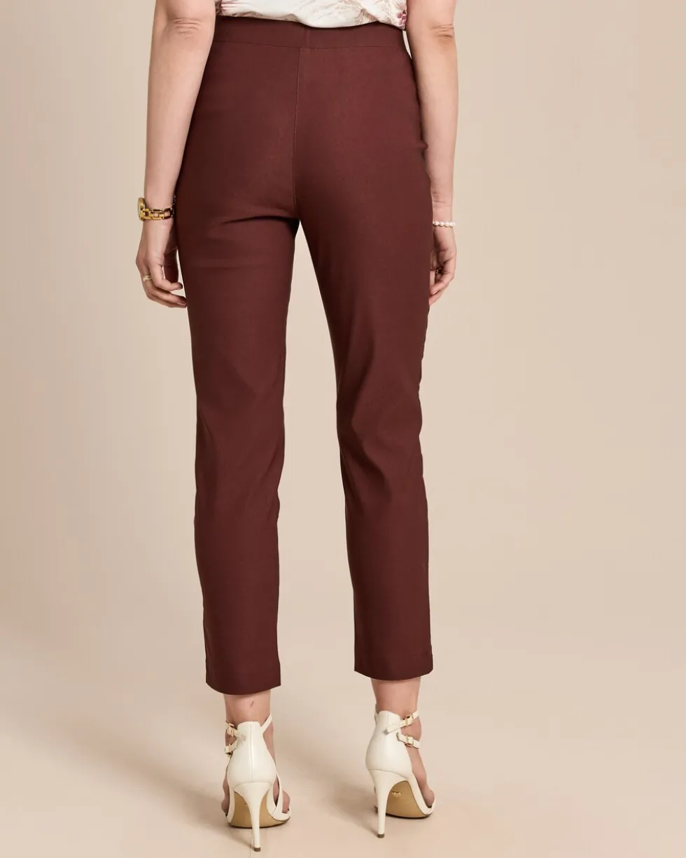Slim Fit Schlupfhose verkürzt