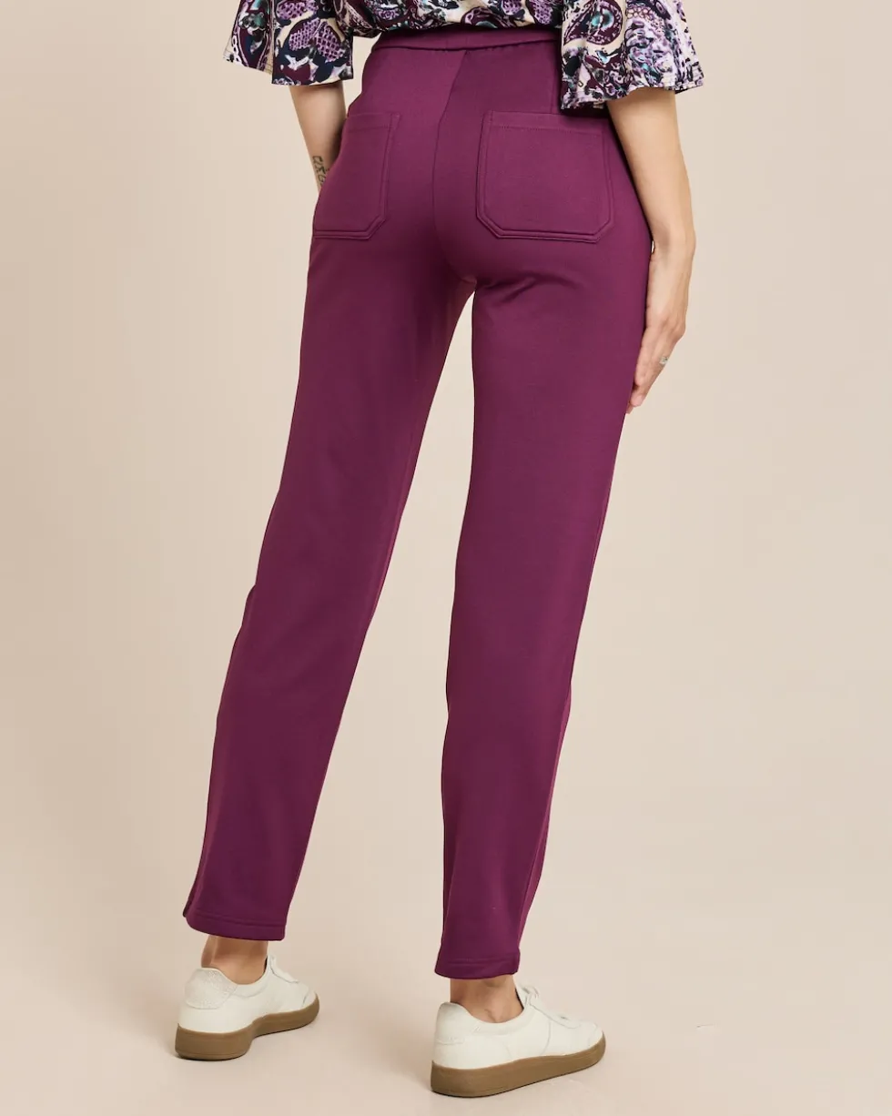 Slim Fit Thermohose Scuba Touch