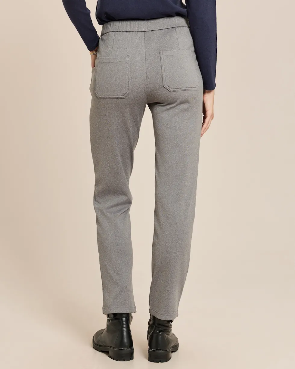 Slim Fit Thermohose Scuba Touch
