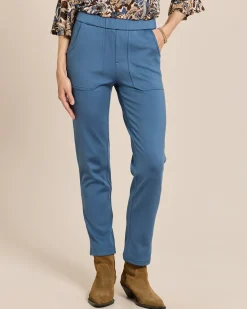 Slim Fit Thermohose Scuba Touch