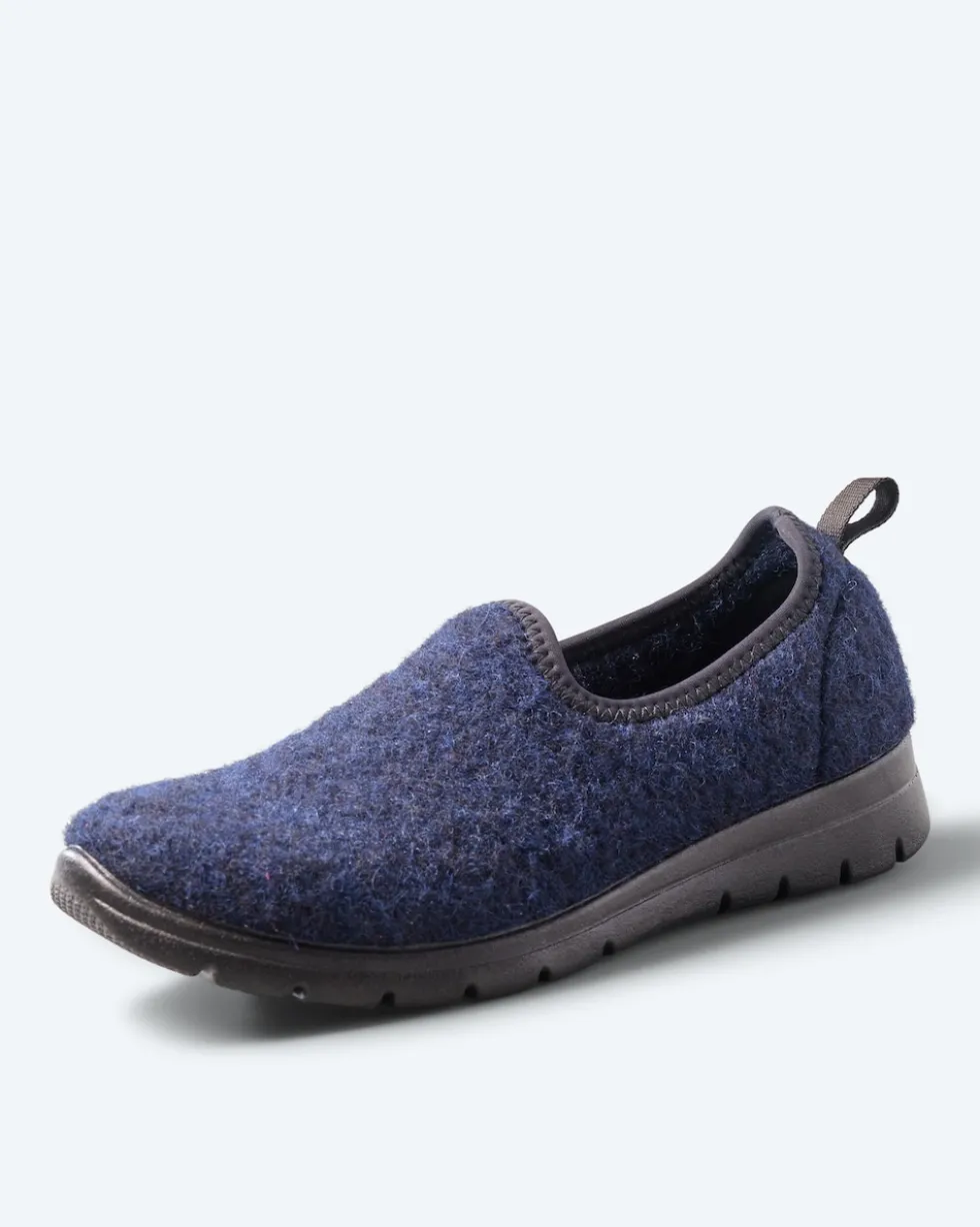 Slipper aus Wolle