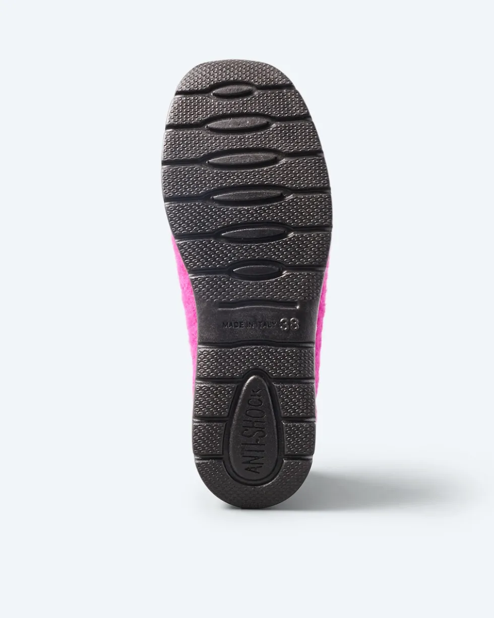 Slipper aus Wolle