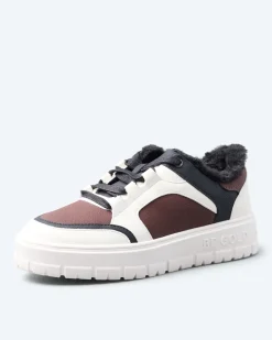 Sneaker mit Fell