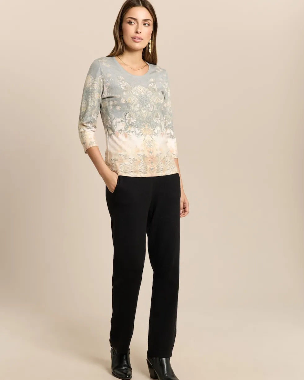 Soft Pullover Boho-Print
