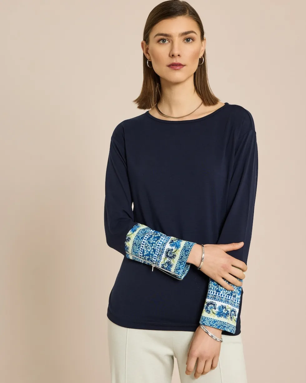 SoftShine Jersey Shirt mit Detail