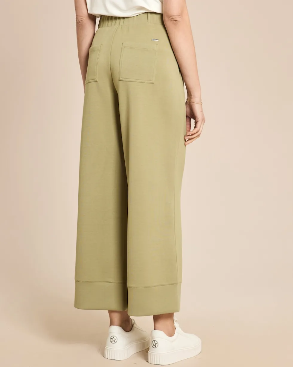 Soft Sweat Hose mit Bundfalte