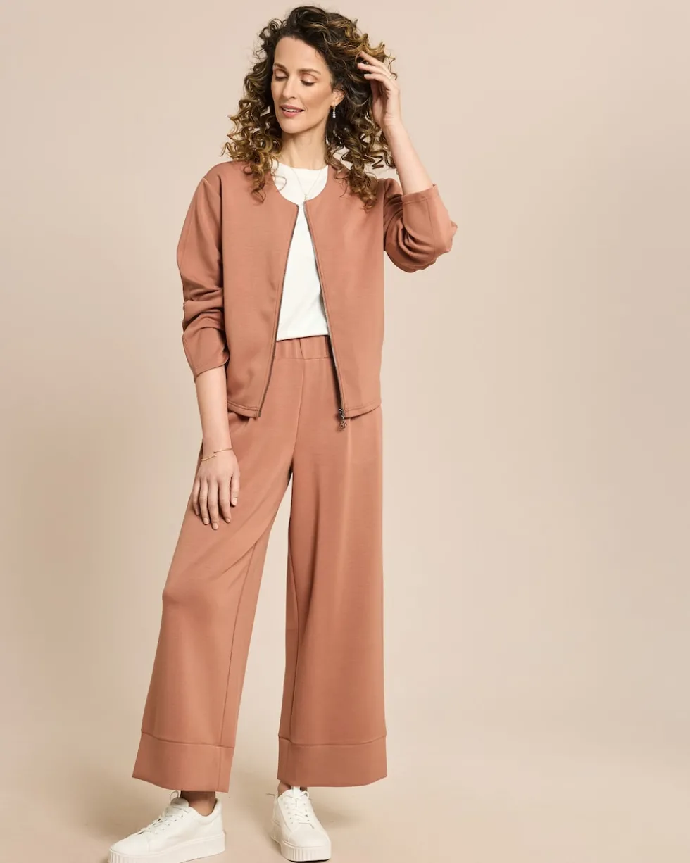 Soft Sweat Hose mit Bundfalte