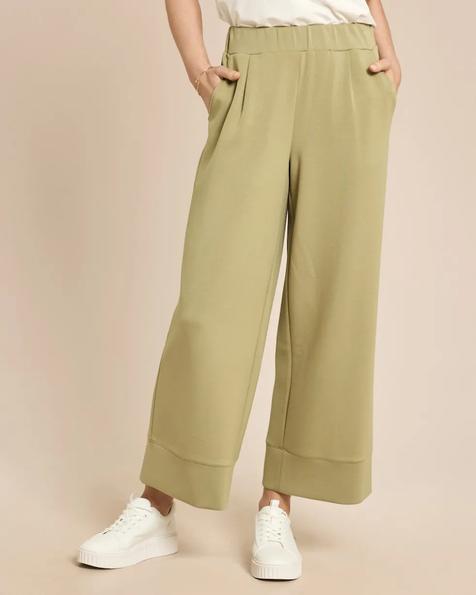 Soft Sweat Hose mit Bundfalte