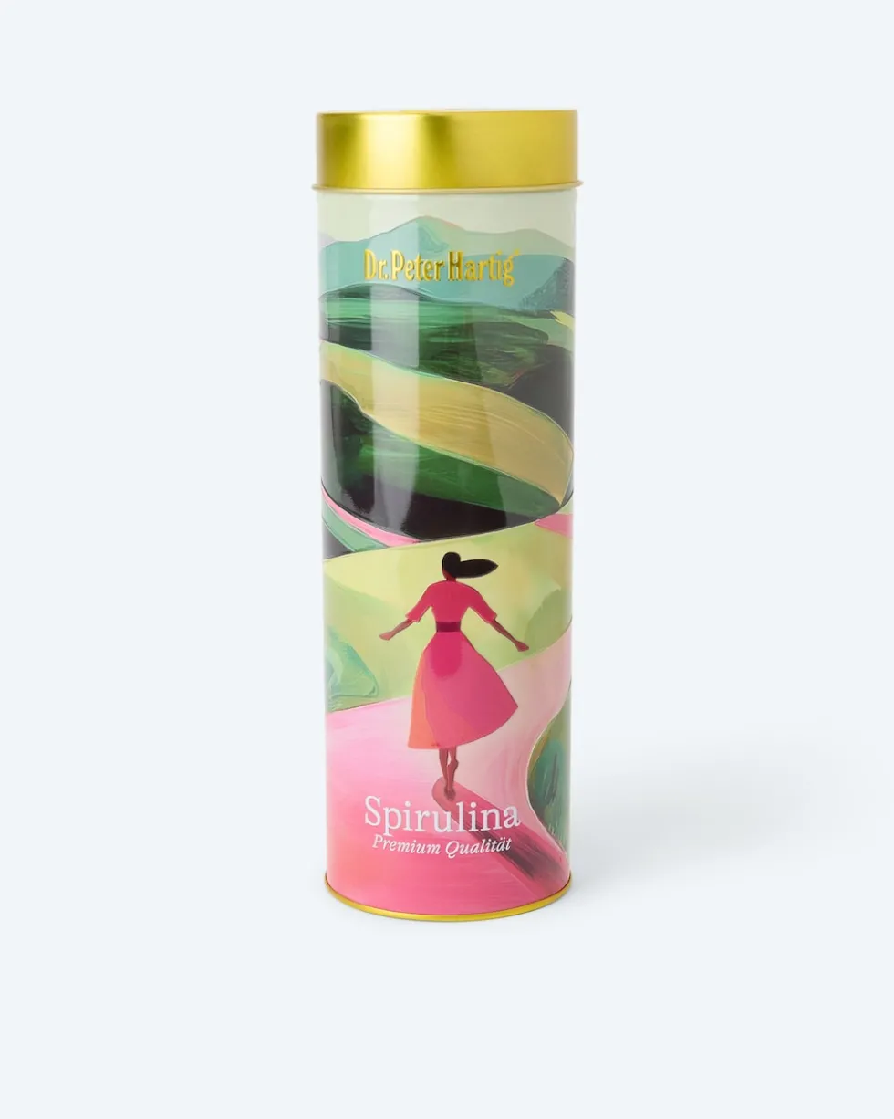 Spirulina rein, 3600 Presslinge + Dose