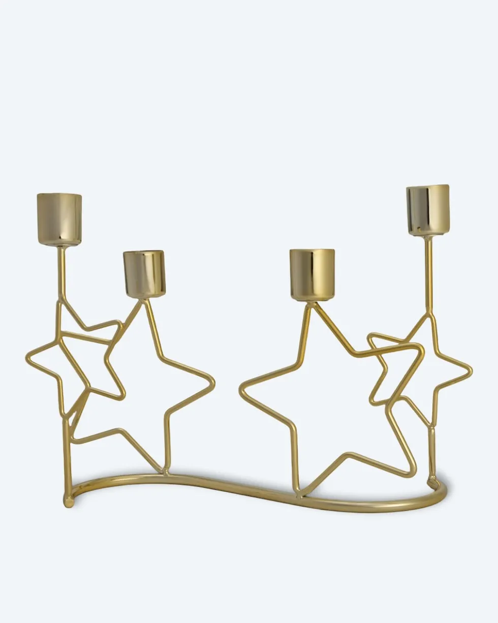Stabkerzenhalter "Sterne"