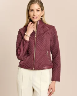 Steppjacke im Bikerstil