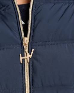 Steppjacke mit abnehmbarem Webpelz