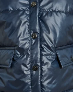 Steppjacke mit Druckknöpfen