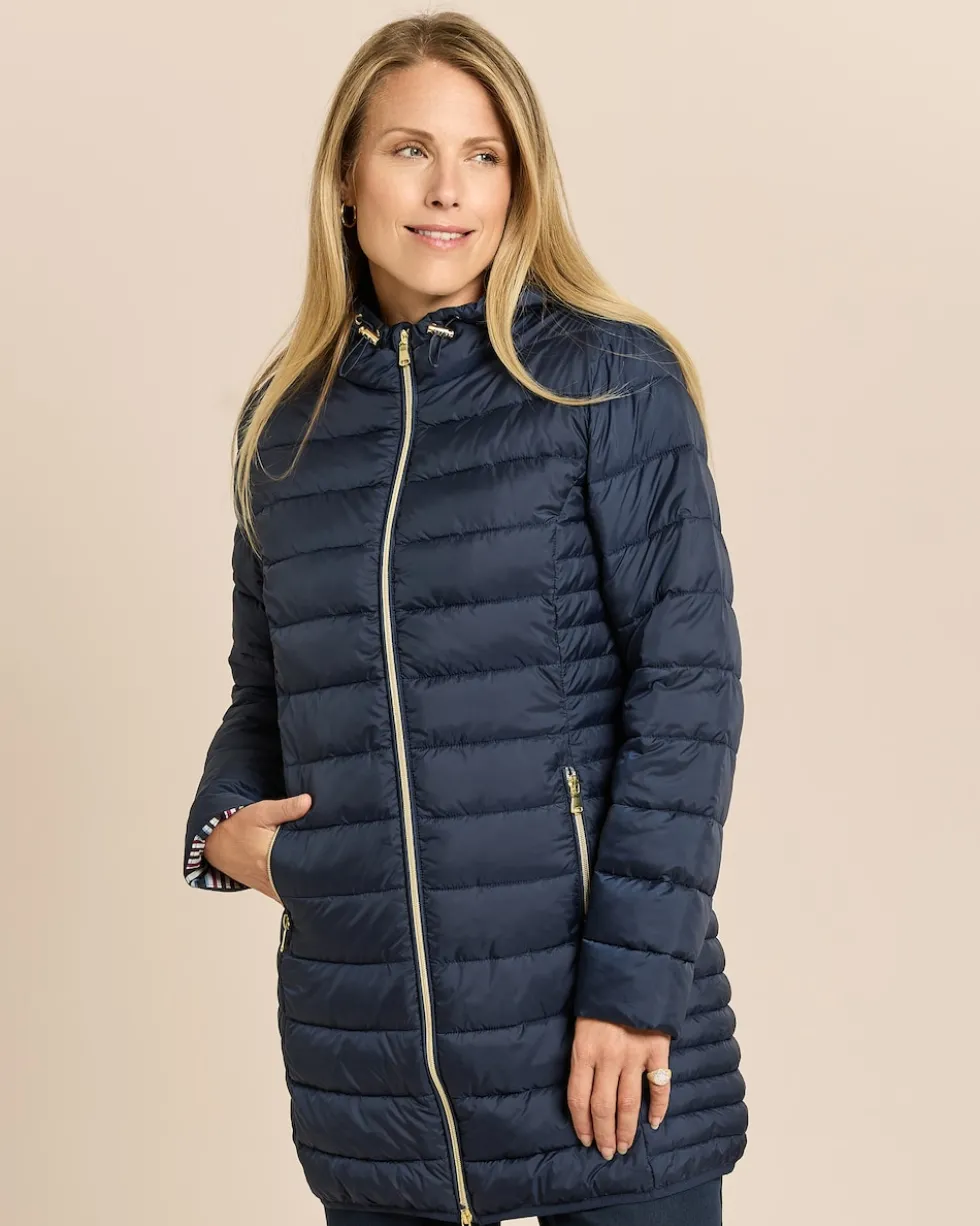 Steppjacke mit Fake-Down-Füllung