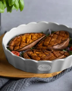 Stoneware Ofenform oval