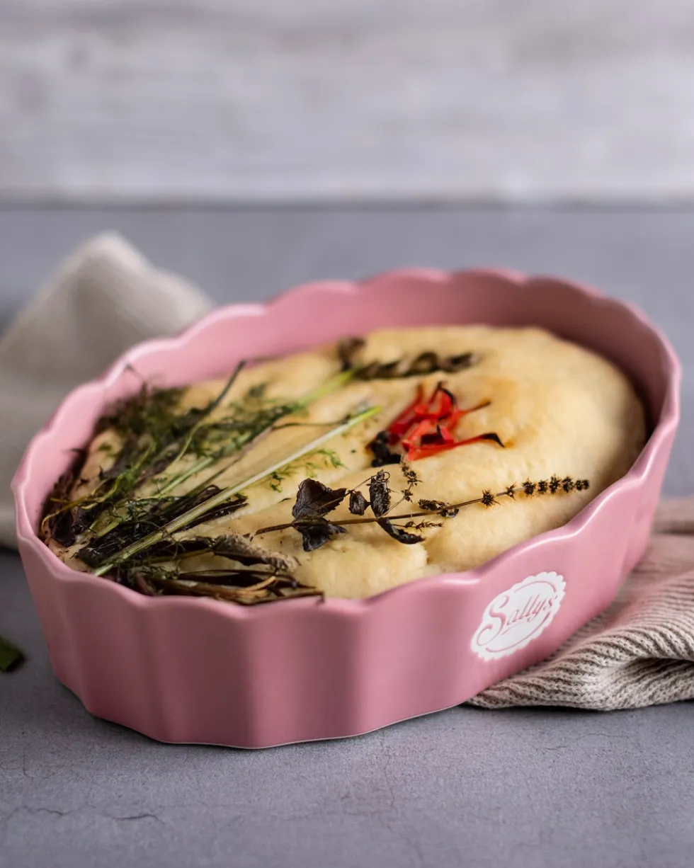 Stoneware Ofenform oval