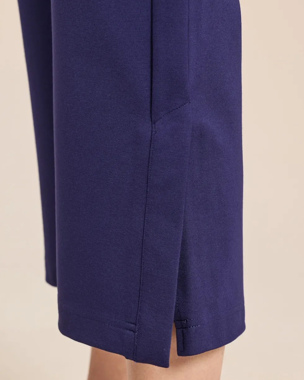 Straight Hose aus Ponte mit Schlitz