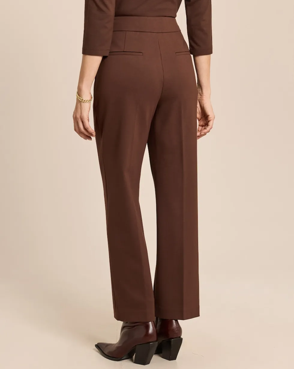 Straight-Hose mit Kettendekoration und Charm