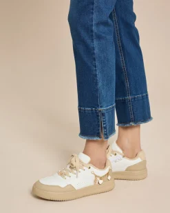 Straight Leg Cropped Jeans
