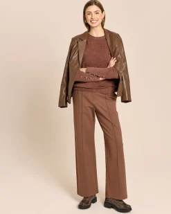 Straight Leg Hose aus Ponte di Roma
