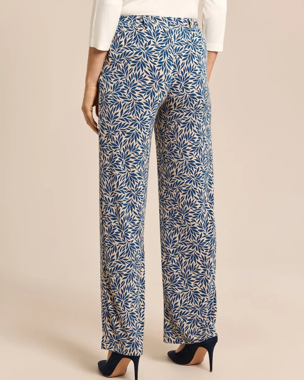 Straight Leg Hose mit Druck