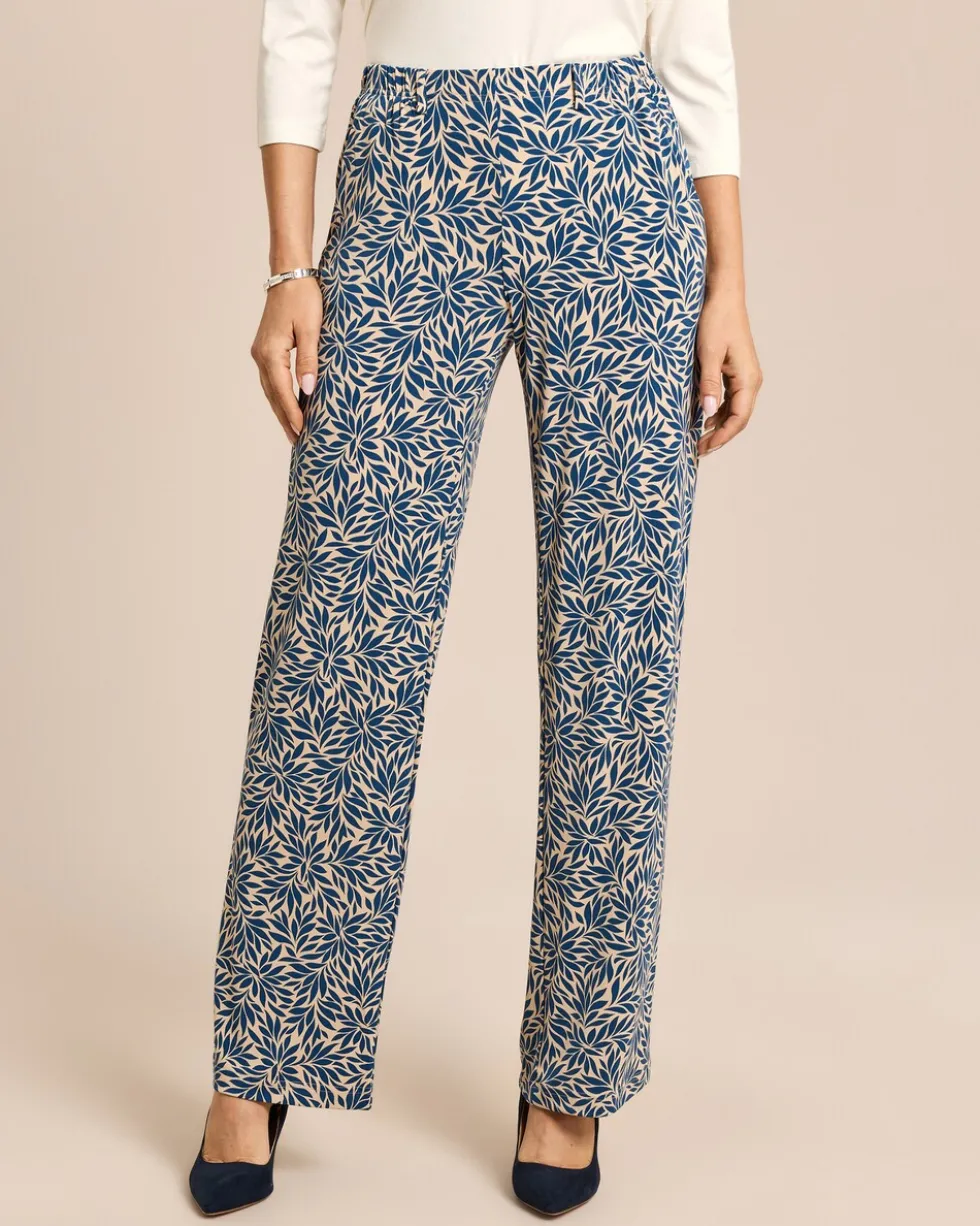 Straight Leg Hose mit Druck