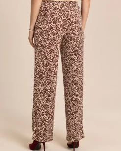 Straight Leg Hose mit Druck