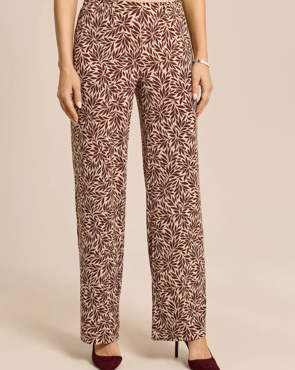 Straight Leg Hose mit Druck
