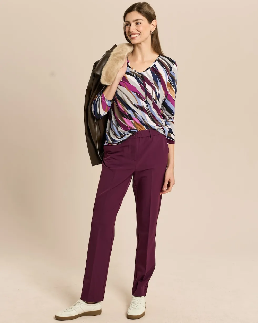 Straight Leg Hose Soft Bi-Stretch