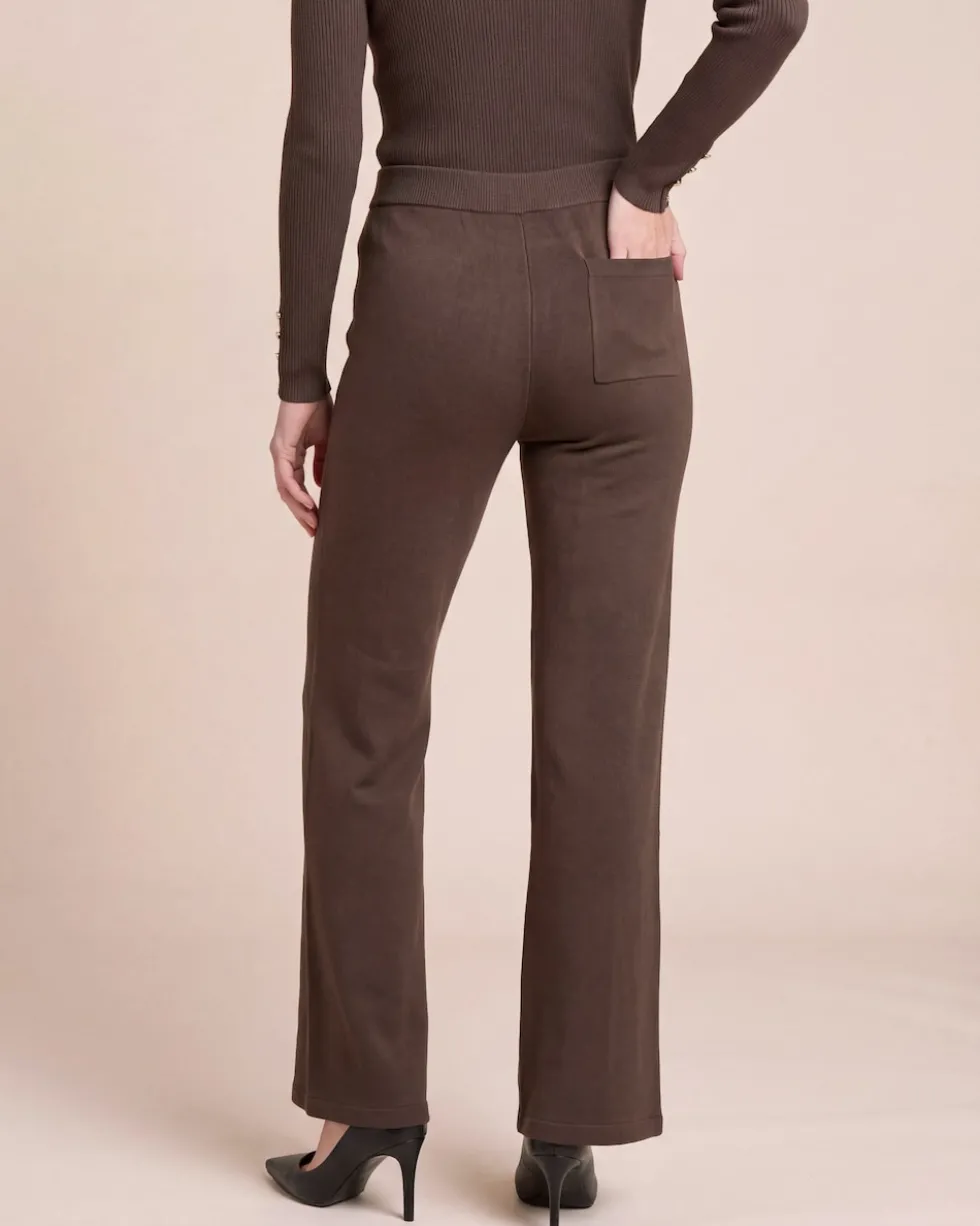 Straight Leg Strickhose