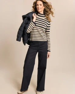 Streifenpullover
