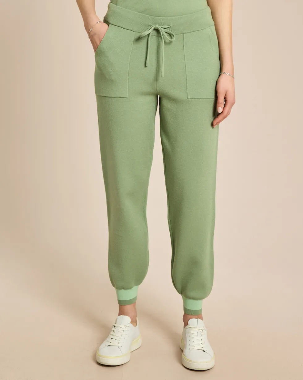 Strickhose mit Farbdetail