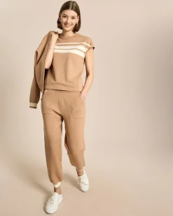 Strickhose mit Farbdetail